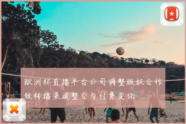 欧洲杯直播平台公司调整版权合作致转播渠道整合与付费变化