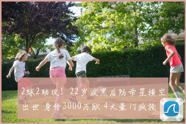 2球2助攻！22岁波黑后防帝星横空出世 身价3000万欧 4大豪门疯抢